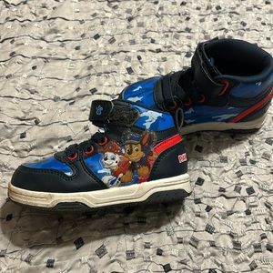 Paw patrol light up high top sneakers